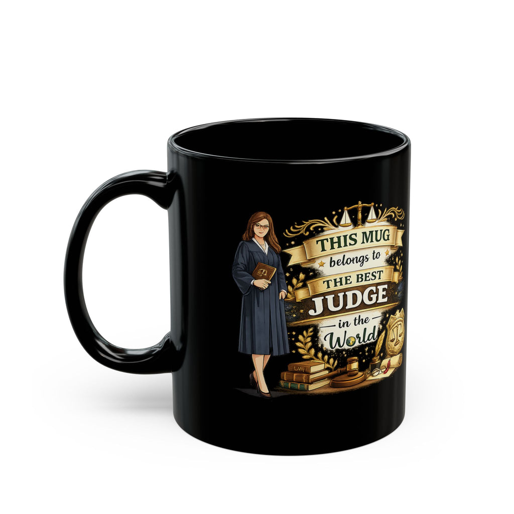 Best Judge Mug This Mug Belongs To The Best Judge in The World, Judge Gift Coffee Mug, Law Office Cup
