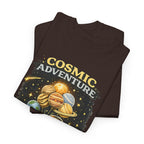 Cosmic Adventure Space Dog Shirt  Cute Astronaut Dog T Shirt, Galaxy Planet Graphic Tee, Space Lover Gift