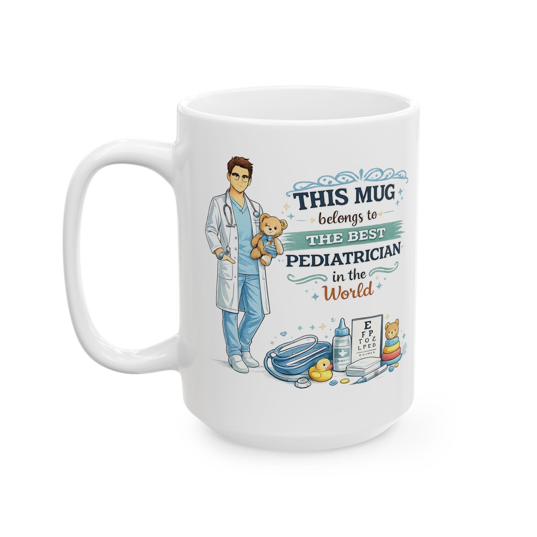 Best Pediatrician Mug This Mug Belongs To The Best Pediatrician in the World, Pediatric Doctor Gift