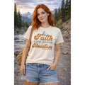 Faith Can Move Mountains Christian T-Shirt