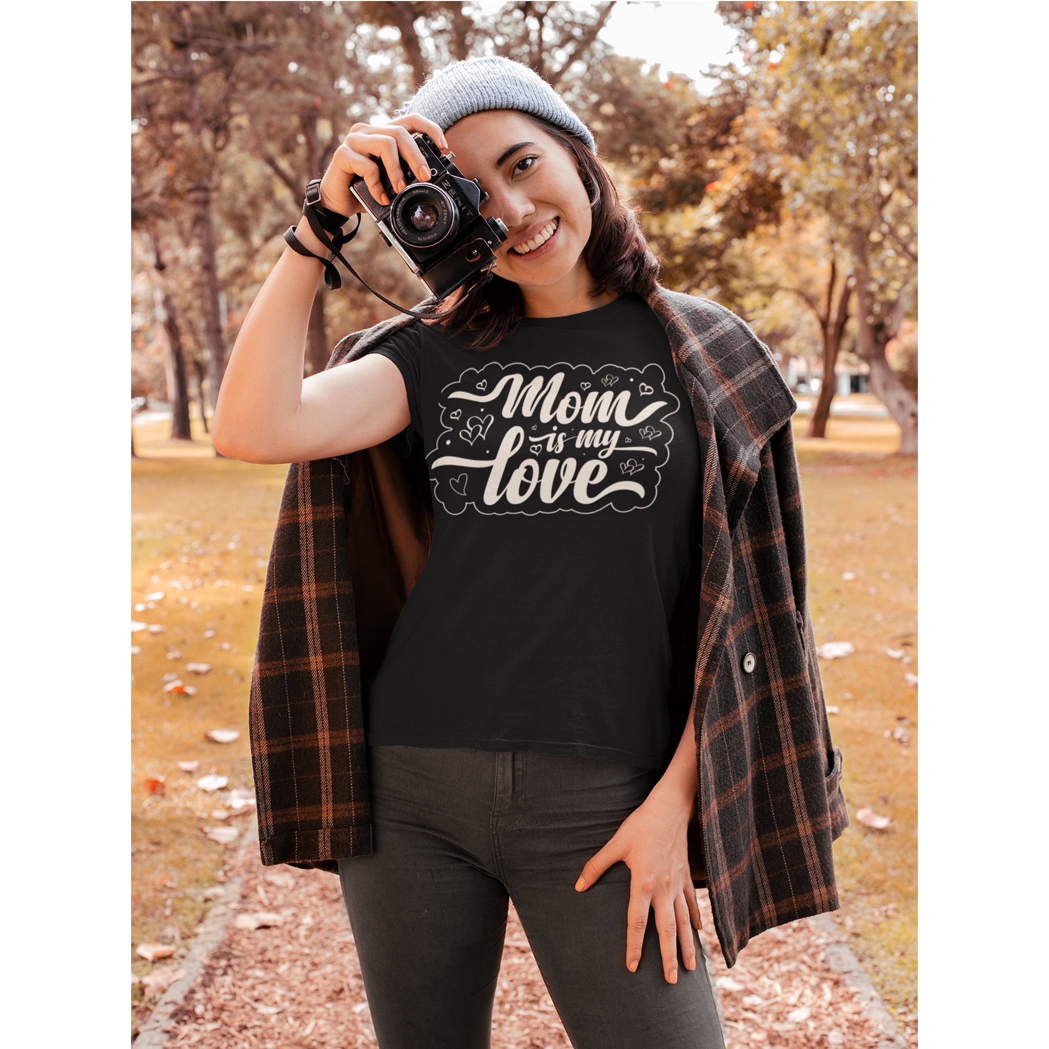 Mom Is My Love T-Shirt  Sweet & Meaningful Gift for Mom