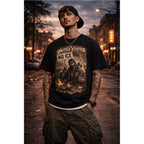 United States Streetwear T Shirt, No ICE Graphic Tee, Urban Protest Style Unisex Shirt