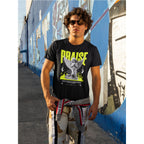 Praise Angel T Shirt Streetwear Graphic Tee, Urban Faith Shirt, Inspirational Angel Tee