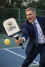 Personalized Lawyer Pickleball Paddle Set | Custom Attorney Gift for Him | Law School Graduation Gift | Best Lawyer Gift Idea