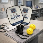 Personalized Doctor Pickleball Paddle Set | Best Doctor Gift | Custom Medical Pickleball Gift | Gift for Doctor | Gift for Him or Her