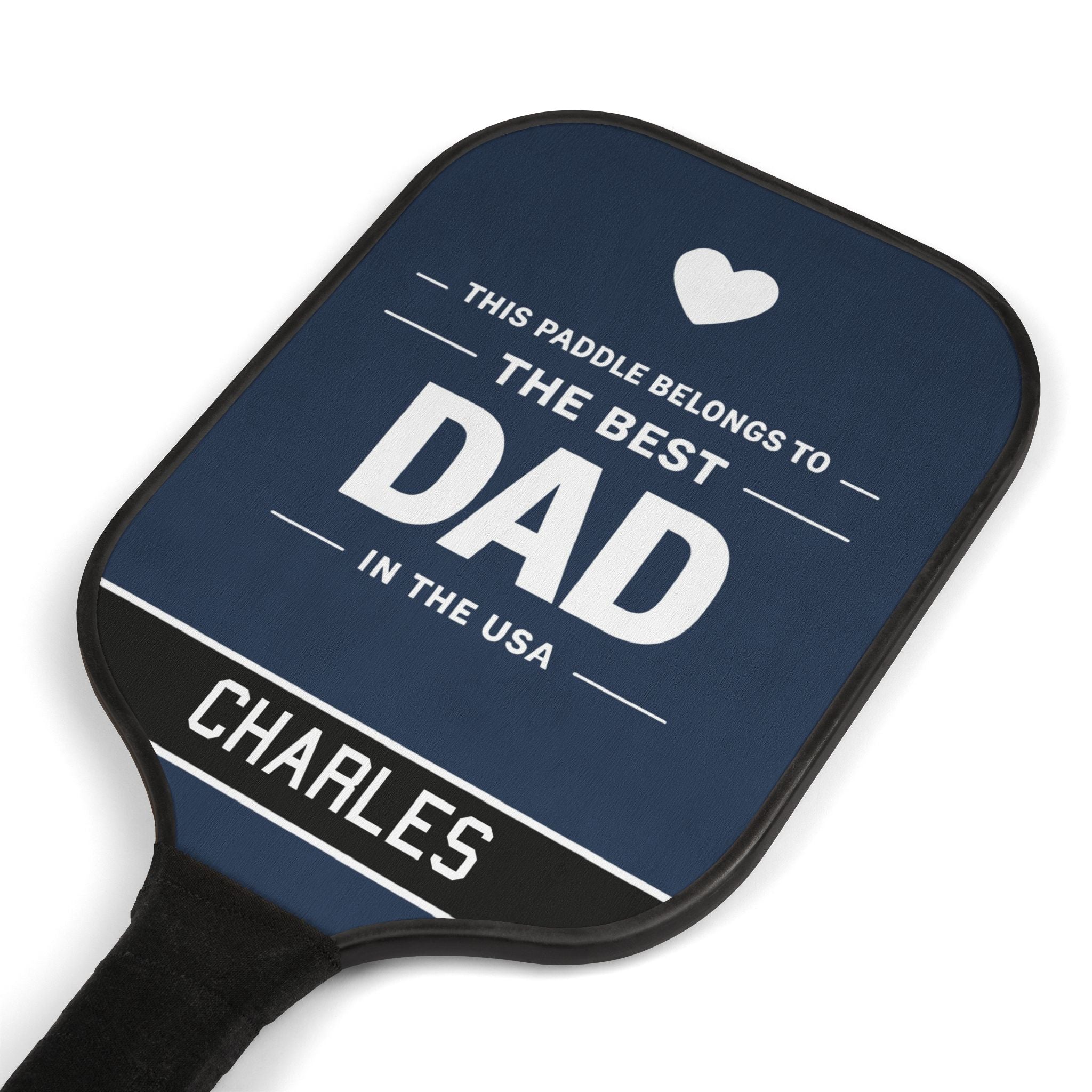 Personalized Dad Pickleball Paddle Set | Best Dad Gift | Custom Fathers Day Pickleball Gift | Gift for Dad Who Loves Pickleball