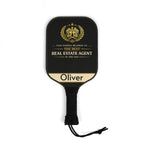Personalized Real Estate Agent Pickleball Paddle Set | Custom Realtor Gift for Him or Her | Closing Gift Idea | Best Realtor USA