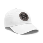 Best Dad Ever Leather Patch Dad Hat