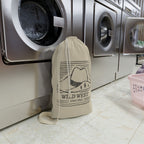 Wild West cowboy hat Laundry Bag | rustic western illustration, canvas drawstring