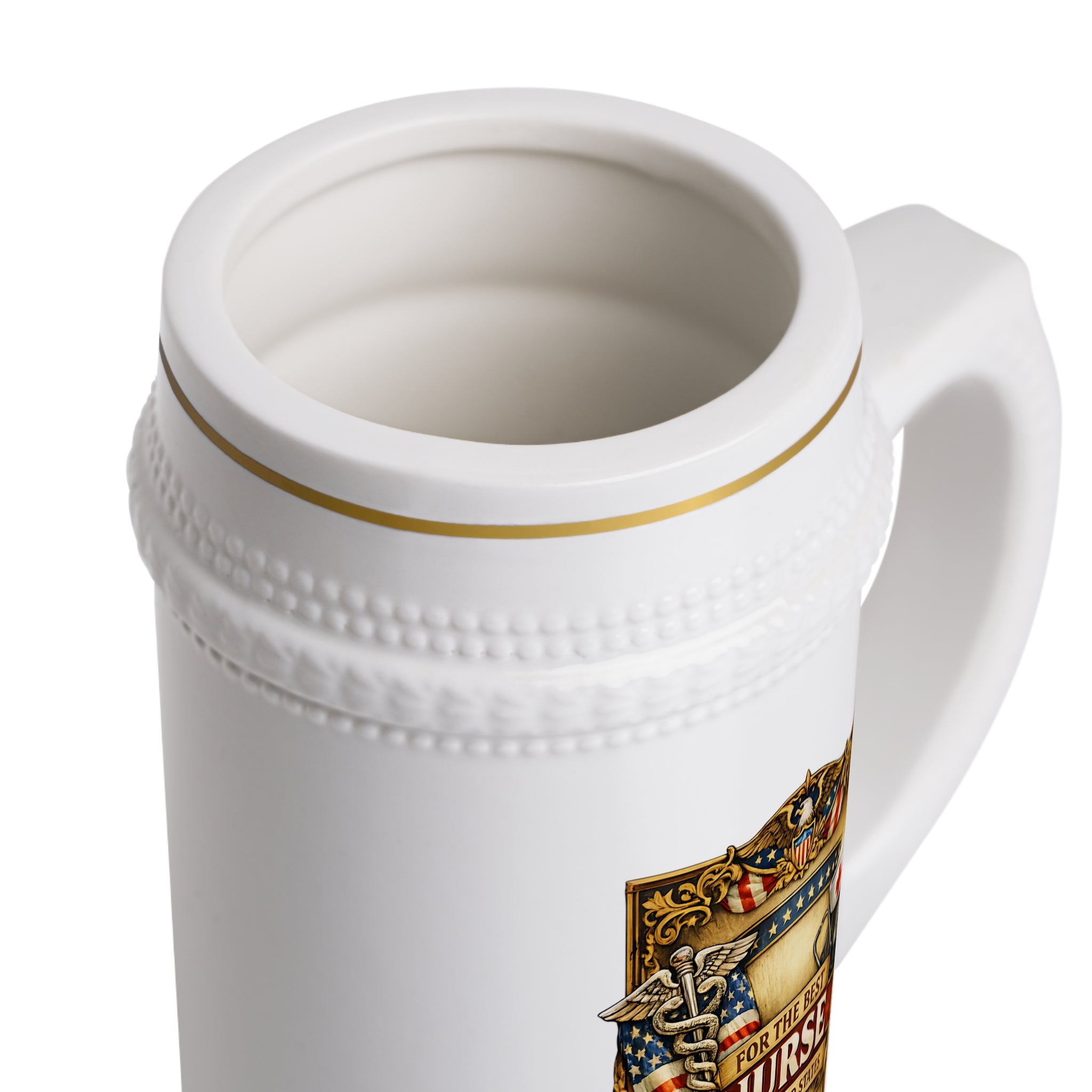 Personalized Nurse Beer Stein 22oz - Custom Name Nurse Mug, Best Nurse Gift