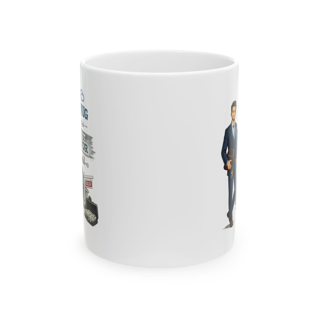 Best Realtor Mug This Mug Belongs To The Best Realtor in the World, Real Estate Agent Coffee Mug Gift