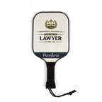 Personalized Lawyer Pickleball Paddle Set | Custom Attorney Gift for Him | Law School Graduation Gift | Best Lawyer Gift Idea