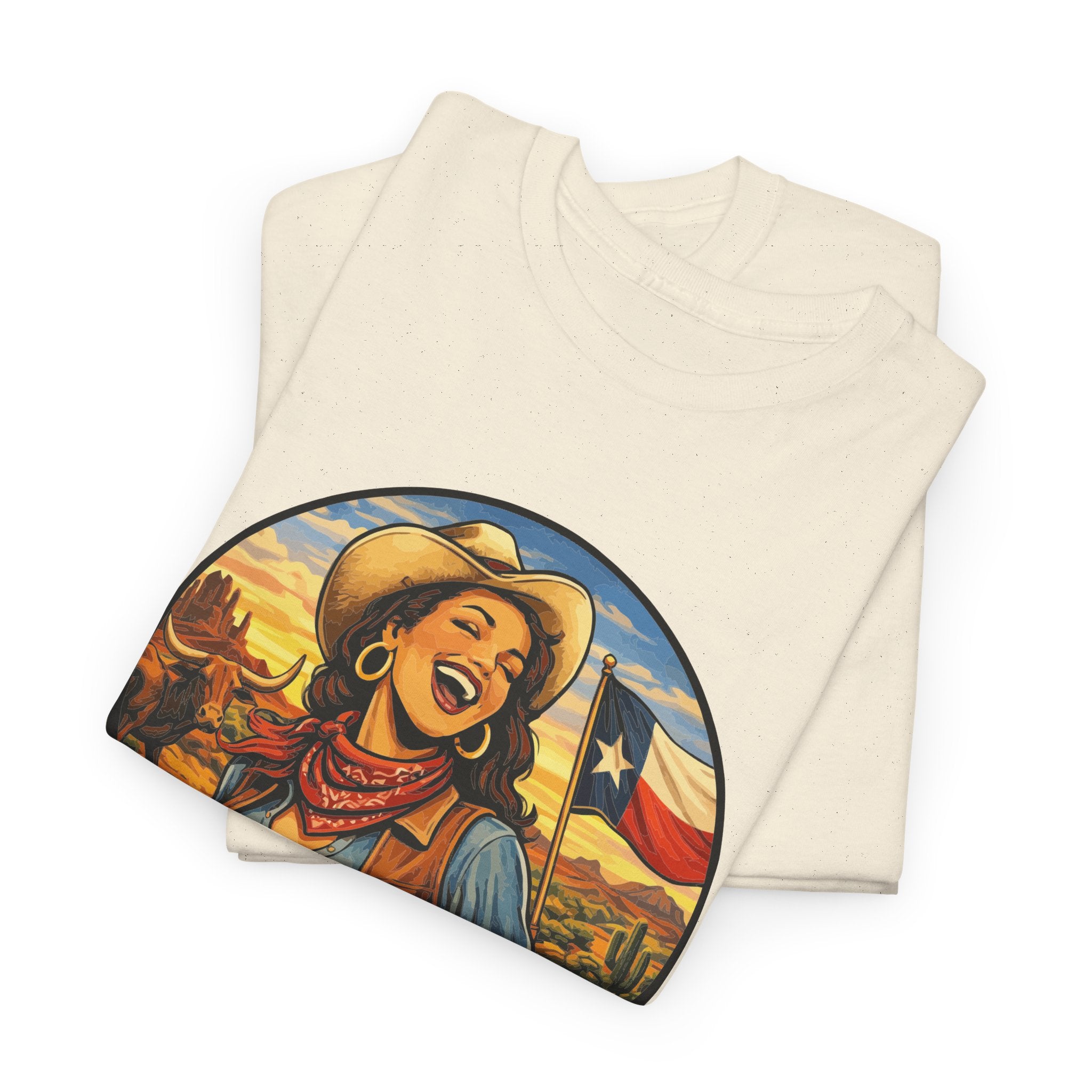 Texas Cowgirl T Shirt Vintage Western Graphic Tee, Texas Pride Shirt, Retro Cowboy Style Women Gift