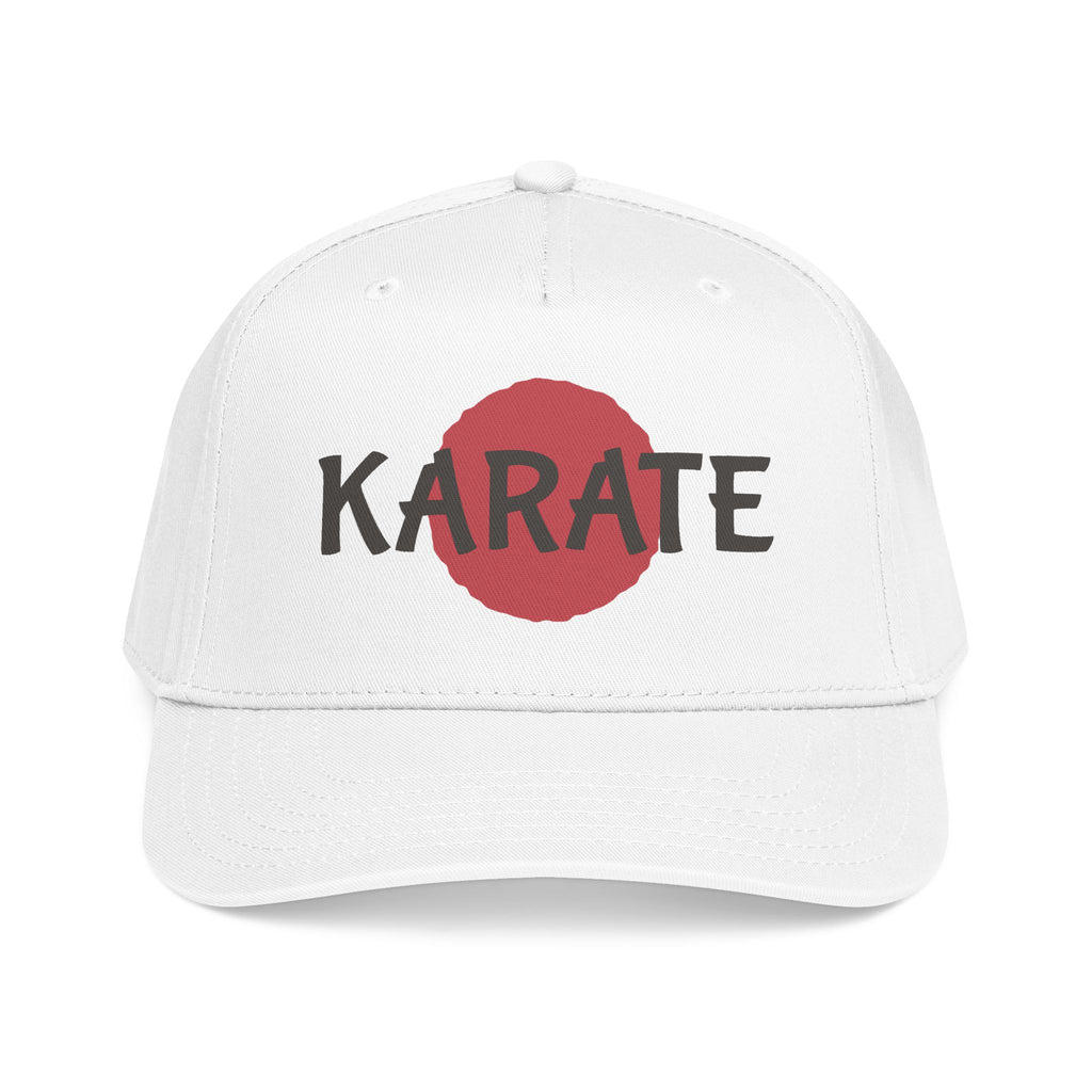 Karate Baseball Cap Red Sun Martial Arts Hat