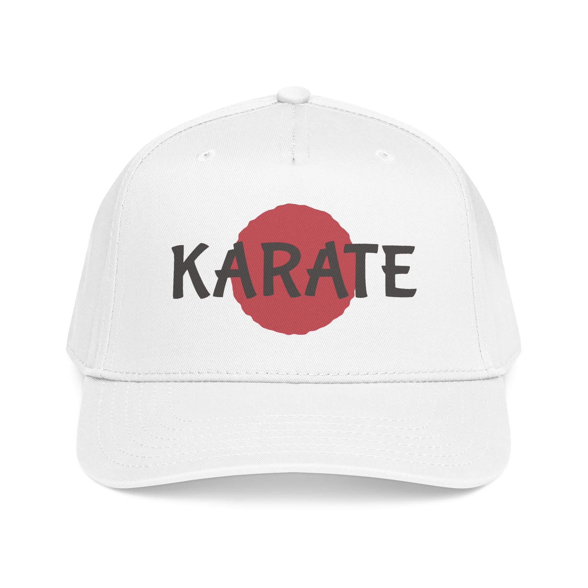 Karate Baseball Cap Red Sun Martial Arts Hat
