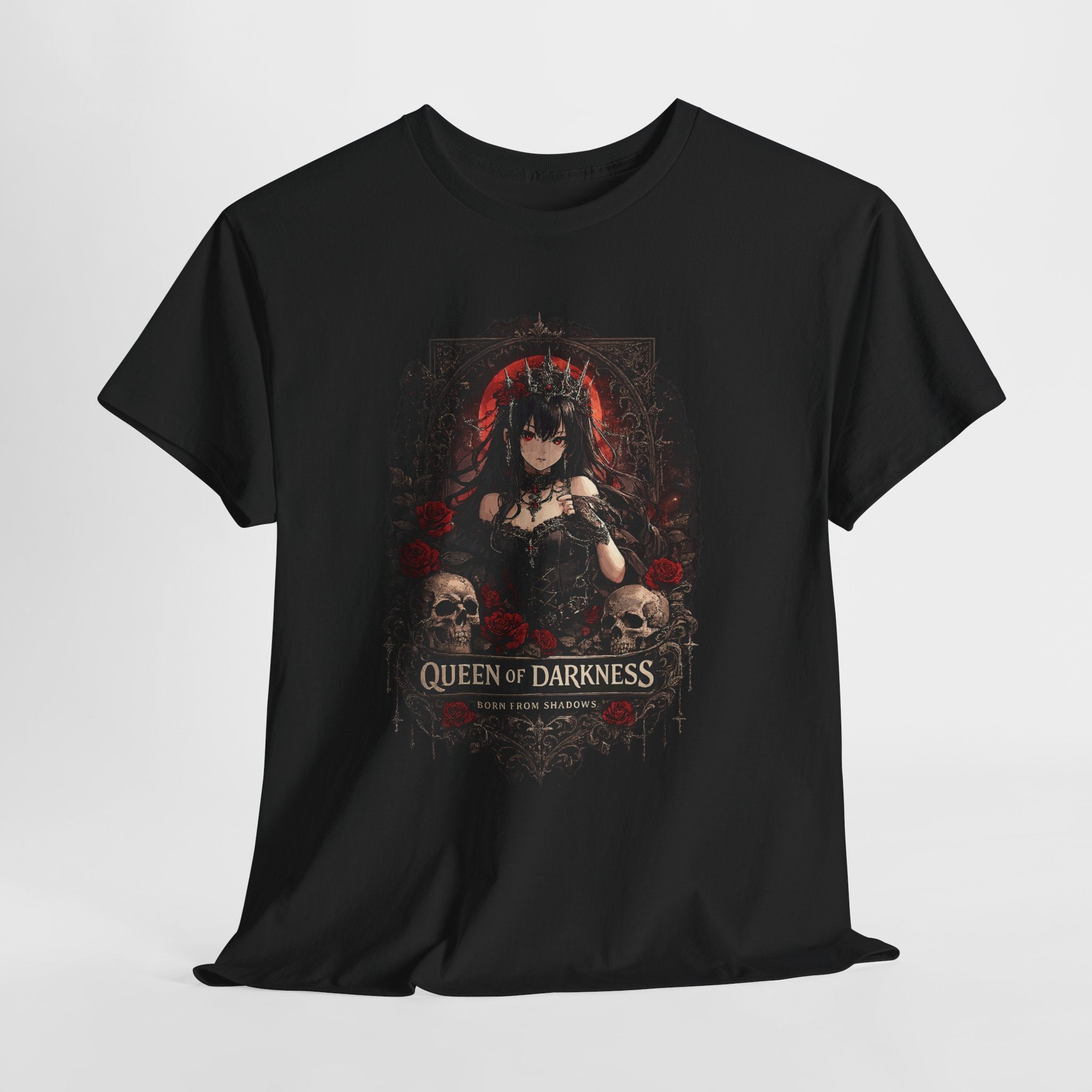 Queen of Darkness Gothic T Shirt Dark Fantasy Tee Gothic Girl Shirt Witchy Aesthetic Gift for Her