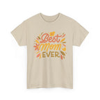 Best Mom Ever T Shirt Cute Mother Gift Tee Floral Typography Shirt Mothers Day Gift for Mom