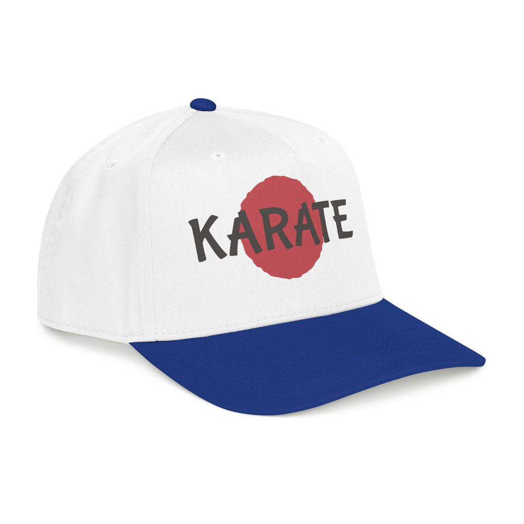Karate Baseball Cap Red Sun Martial Arts Hat