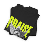 Praise Angel T Shirt Streetwear Graphic Tee, Urban Faith Shirt, Inspirational Angel Tee
