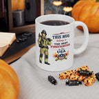 Best Firefighter Mug This Mug Belongs To The Best Firefighter in the USA, Firefighter Coffee Mug Gift