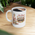 Best Grandma Mug This Mug Belongs To The Best Grandma in the Universe, Grandma Coffee Mug Gift