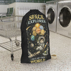 Space Explorer astronaut planets Laundry Bag | Out of This World celestial print