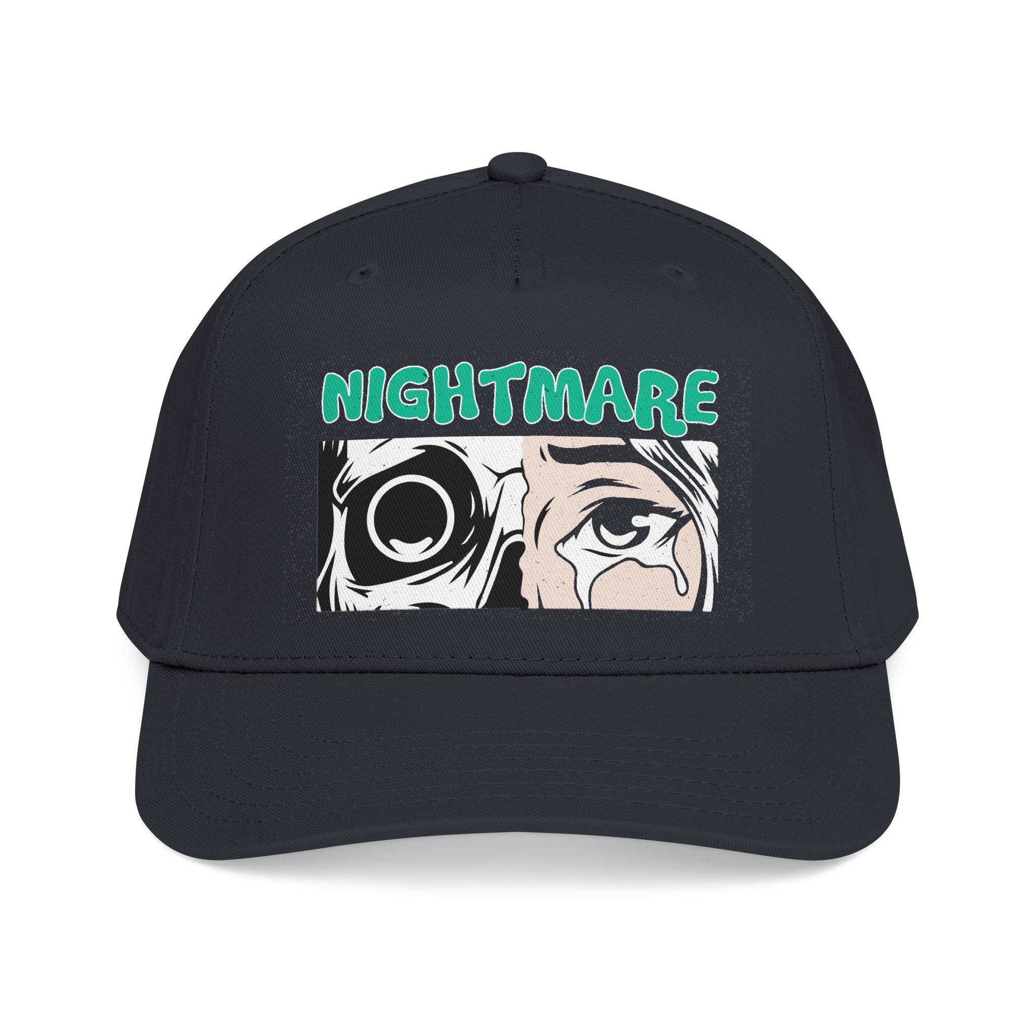 Nightmare Graphic Baseball Cap  Horror Eyes Illustration Cap