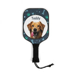 Personalized Dog Photo Pickleball Paddle Set | Custom Pet Picture Paddle | Dog Lover Gift | Unique Pickleball Gift for Pet Owners