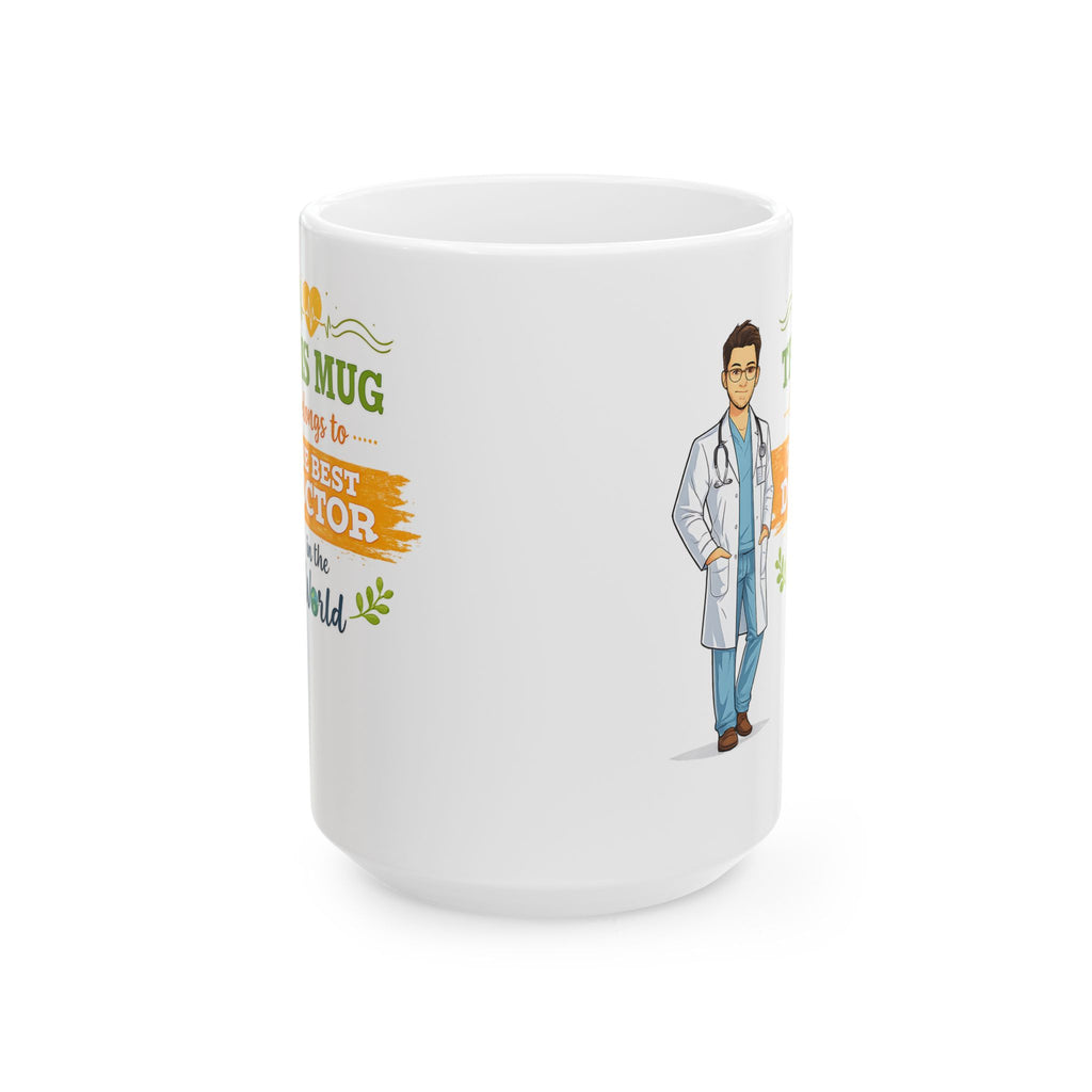 Best Doctor Mug  Funny Doctor Coffee Mug Gift, This Mug Belongs To Doctor, Medical Gift for Doctors