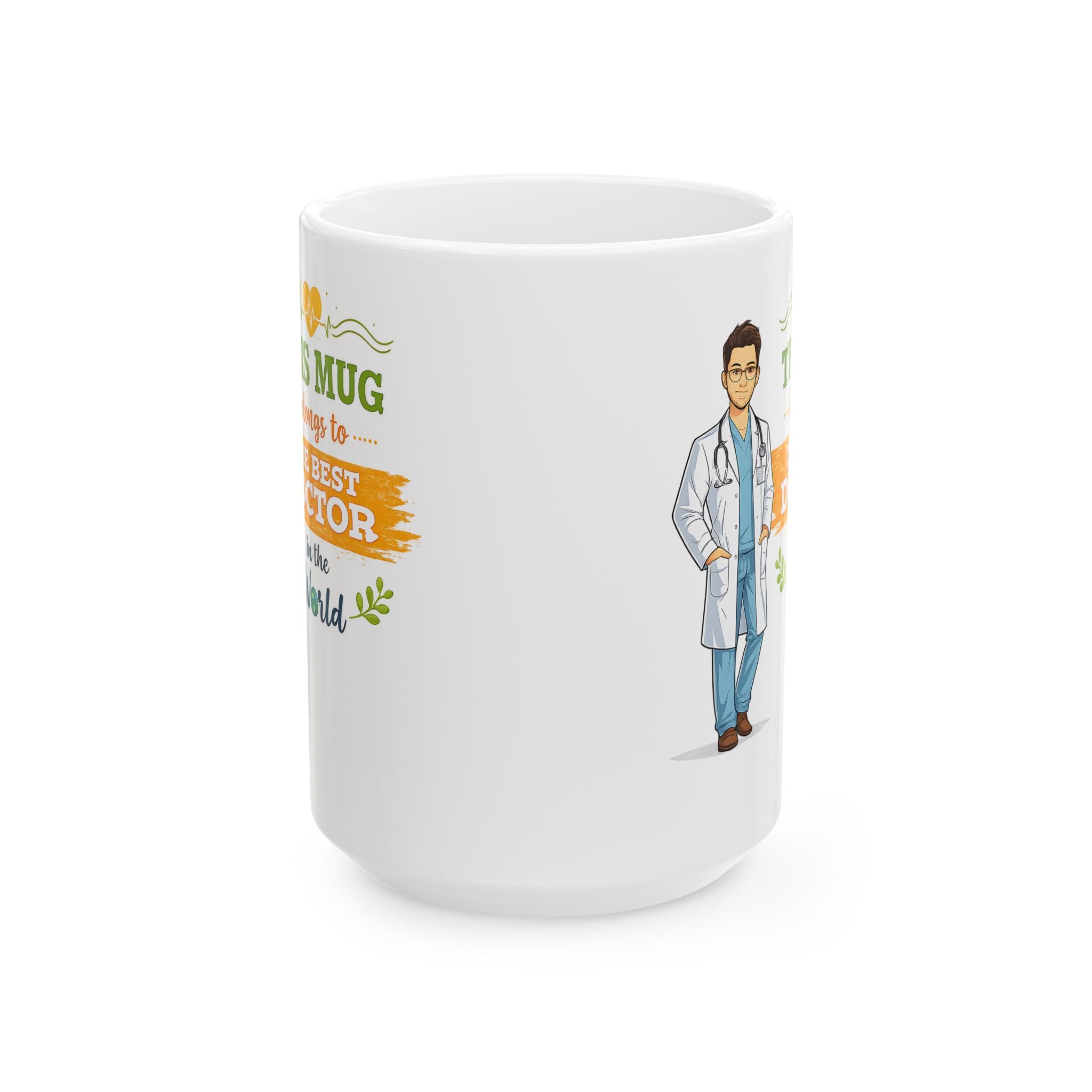 Best Doctor Mug  Funny Doctor Coffee Mug Gift, This Mug Belongs To Doctor, Medical Gift for Doctors
