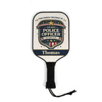 Personalized Police Officer Pickleball Paddle Set | Custom Law Enforcement Gift | Best Cop Gift USA