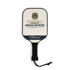 Personalized Police Officer Pickleball Paddle Set | Custom Cop Gift for Him | Law Enforcement Gift | Police Dad Birthday Present