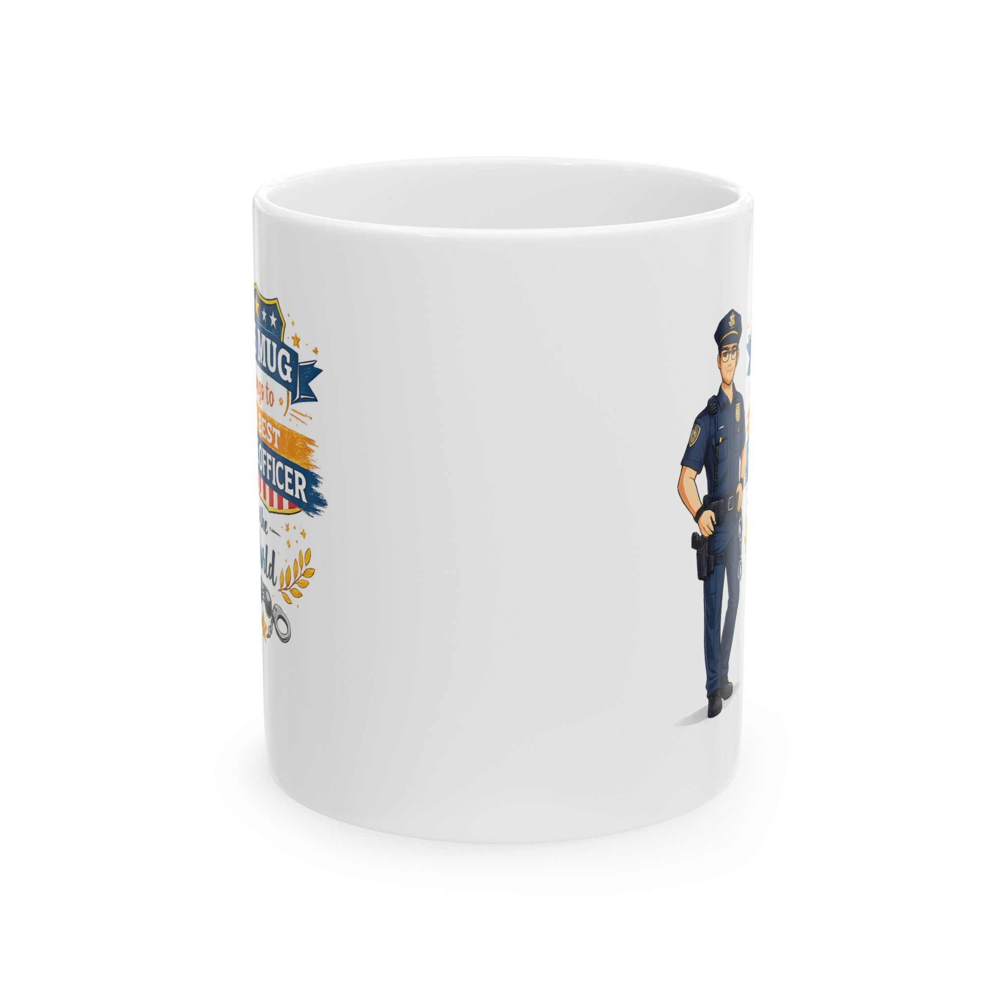Best Police Officer Mug This Mug Belongs To The Best Police Officer in The World, Police Gift Coffee Mug