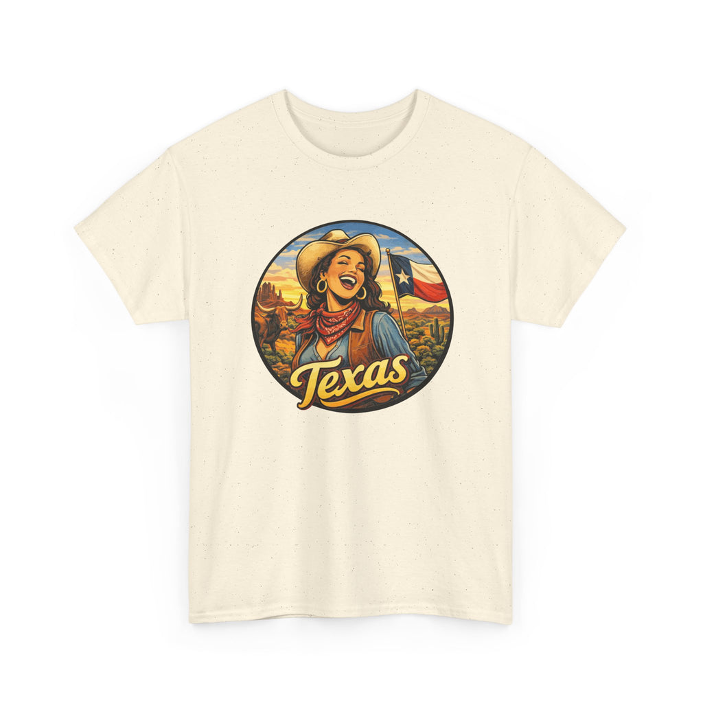 Texas Cowgirl T Shirt Vintage Western Graphic Tee, Texas Pride Shirt, Retro Cowboy Style Women Gift
