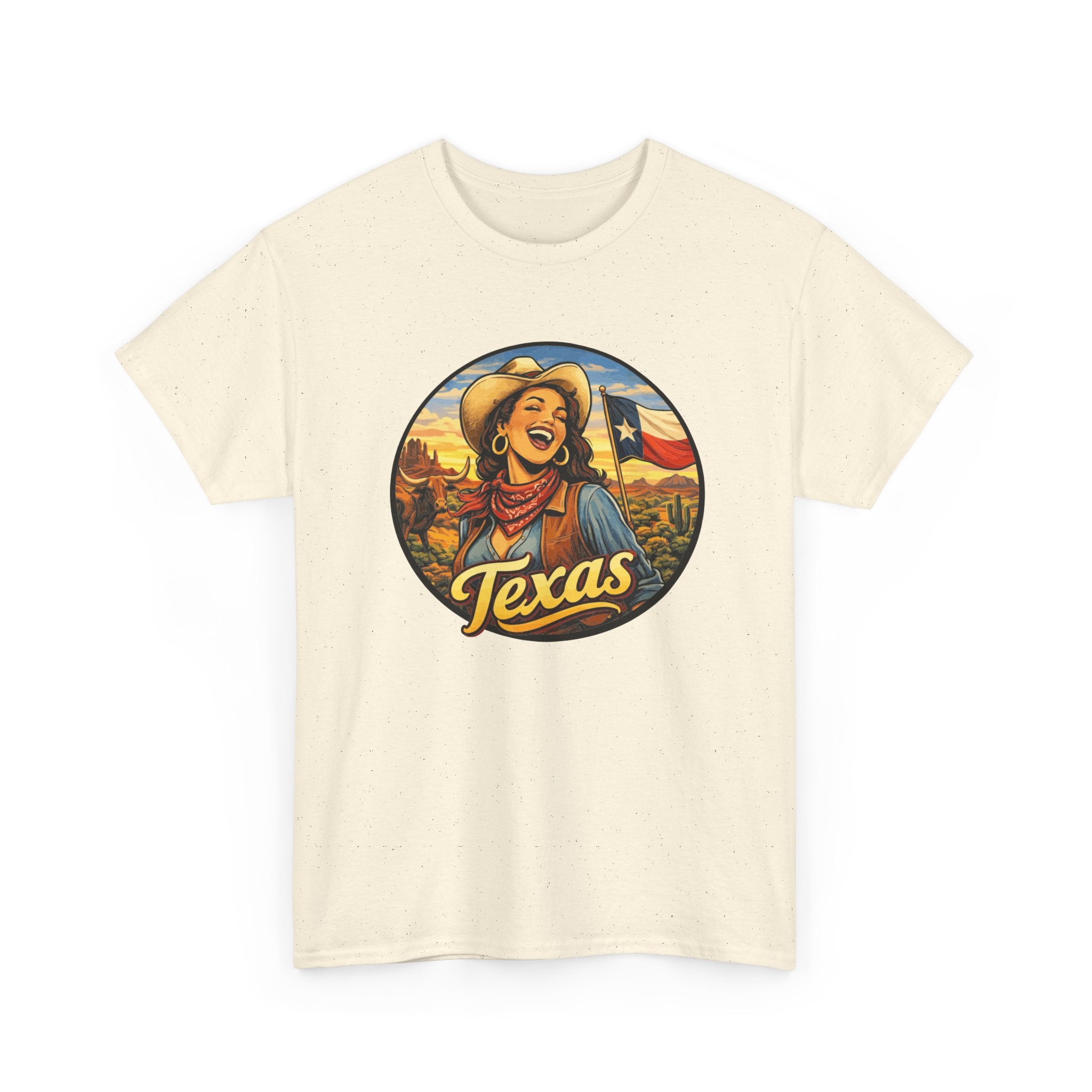 Texas Cowgirl T Shirt Vintage Western Graphic Tee, Texas Pride Shirt, Retro Cowboy Style Women Gift