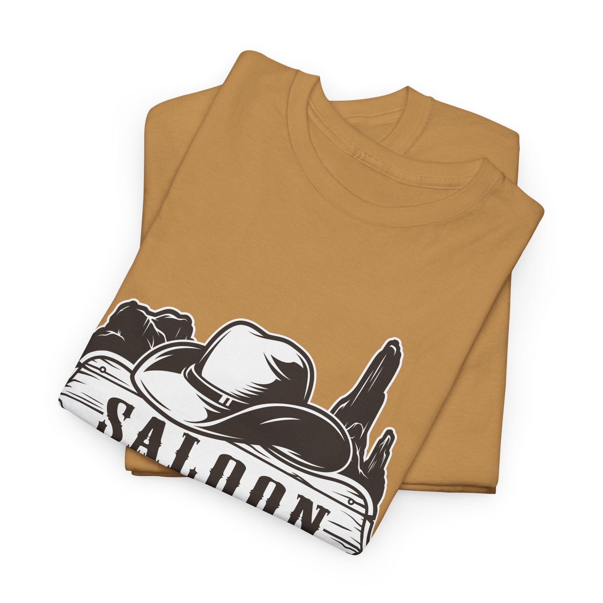 Saloon Vintage Western T-Shirt  Cowboy Hat & Desert Graphic