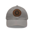 Sicilian Grandfather Sun Leather Patch Dad Hat
