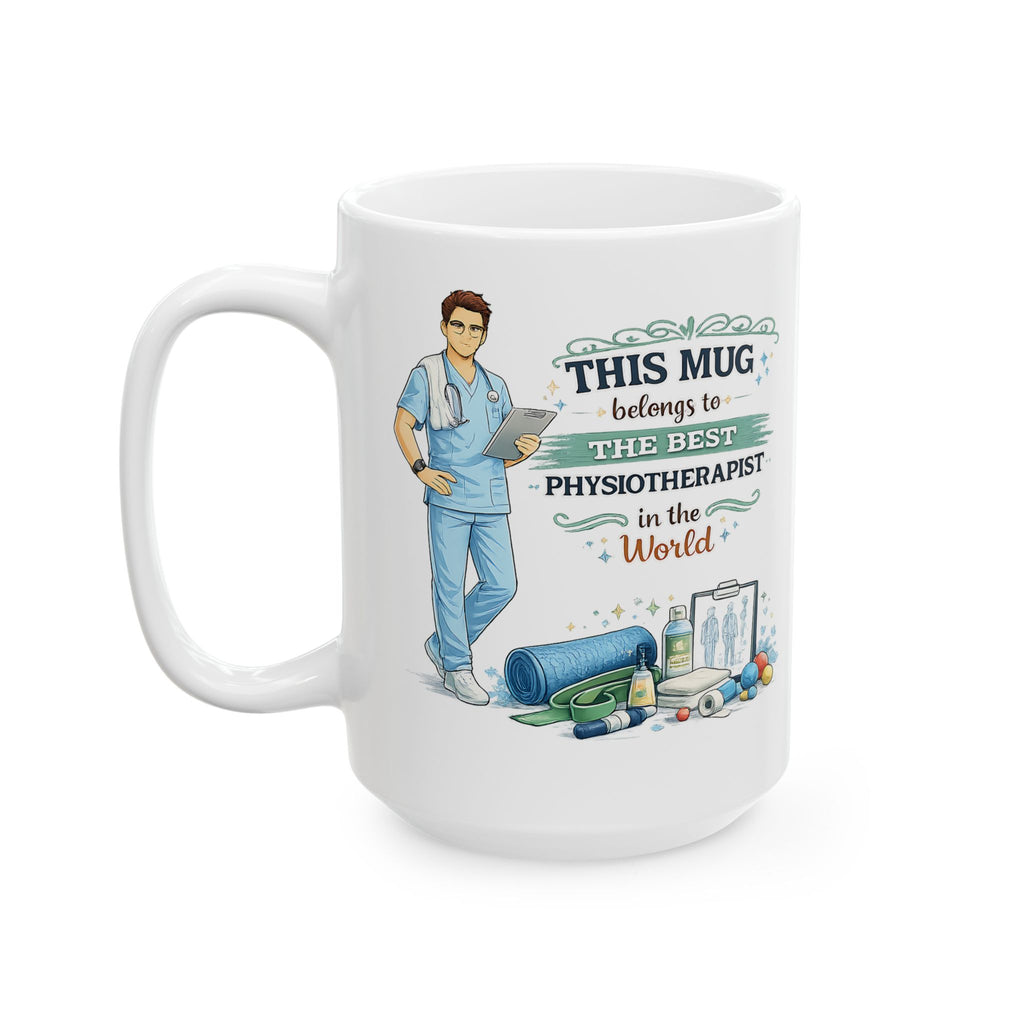 Best Physiotherapist Mug This Mug Belongs To The Best Physiotherapist in the World, Physical Therapist Gift