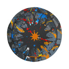 Paint Splatter Bucket Hat  Colorful Streetwear Sun Hat