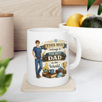 Best Dad Mug  This Mug Belongs To The Best Dad in The World, Fathers Day Gift, Dad Coffee Mug