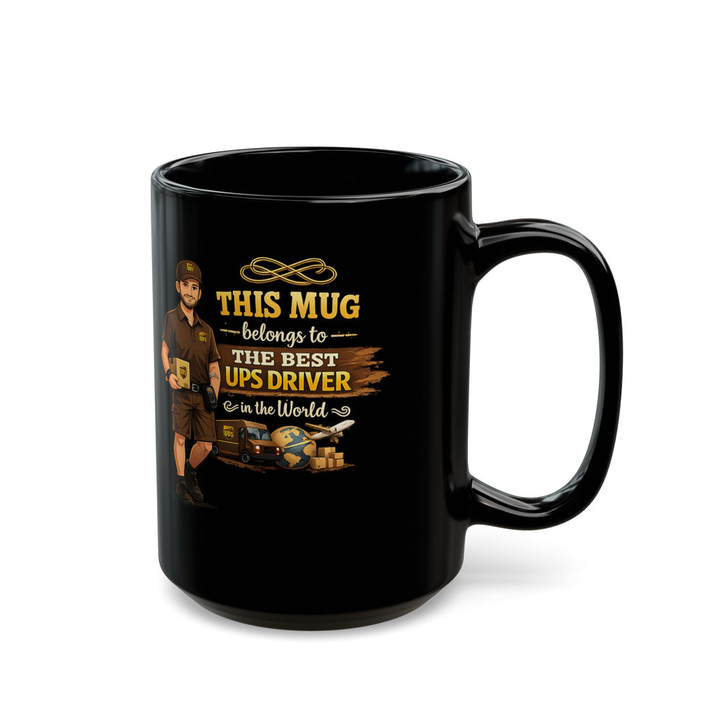 Best Delivery Driver Mug  This Mug Belongs To The Best Shipping Courier in the Universe, Delivery Driver Coffee Mug Gift