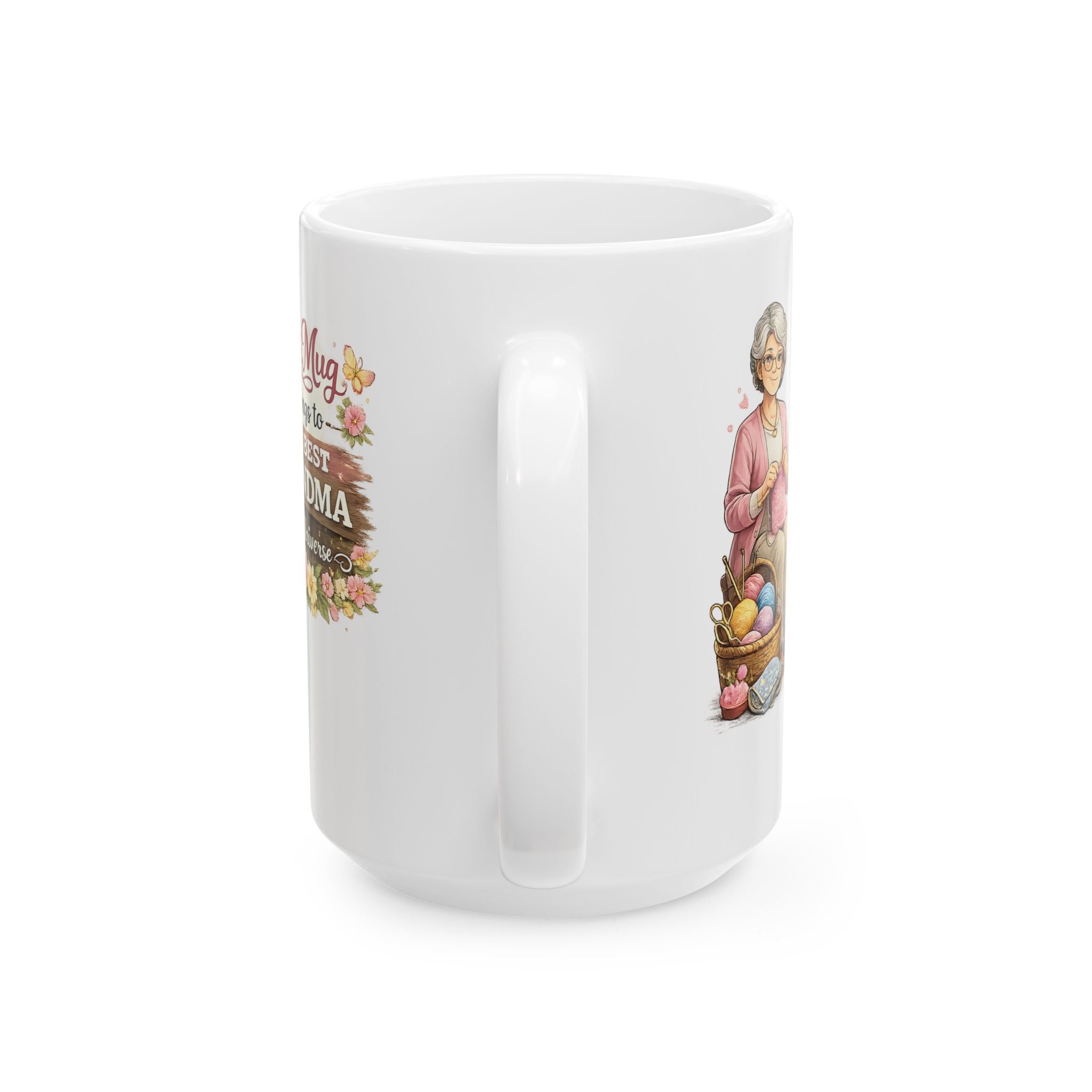 Best Grandma Mug This Mug Belongs To The Best Grandma in the Universe, Grandma Coffee Mug Gift