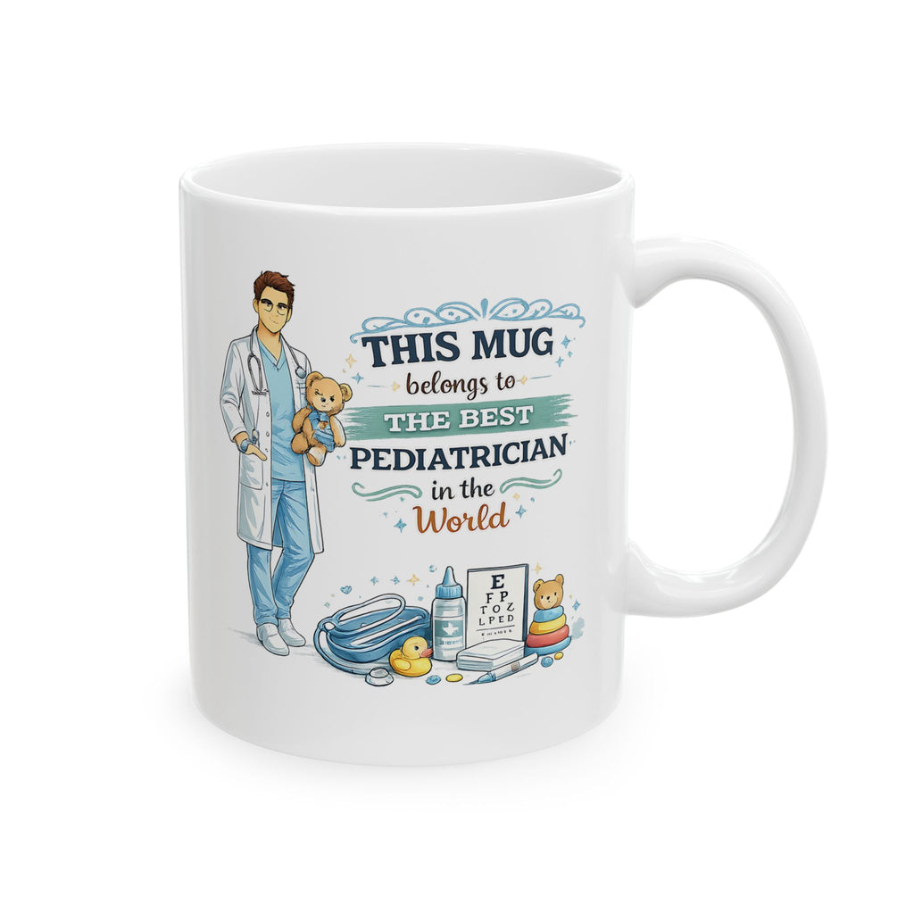 Best Pediatrician Mug This Mug Belongs To The Best Pediatrician in the World, Pediatric Doctor Gift