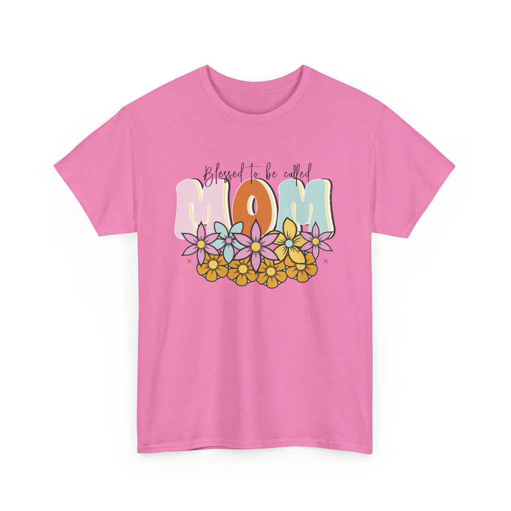 Blessed to Be Called Mom Shirt  Floral Mom T Shirt, Cute Mama Graphic Tee, Mothers Day Gift