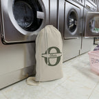 Personalized  Monogram Laundry Bag | Personalized Initial Canvas Laundry Bag