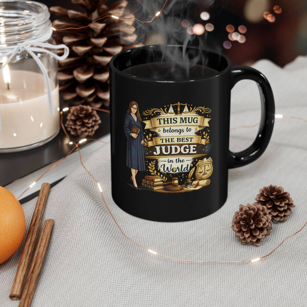Best Judge Mug This Mug Belongs To The Best Judge in The World, Judge Gift Coffee Mug, Law Office Cup