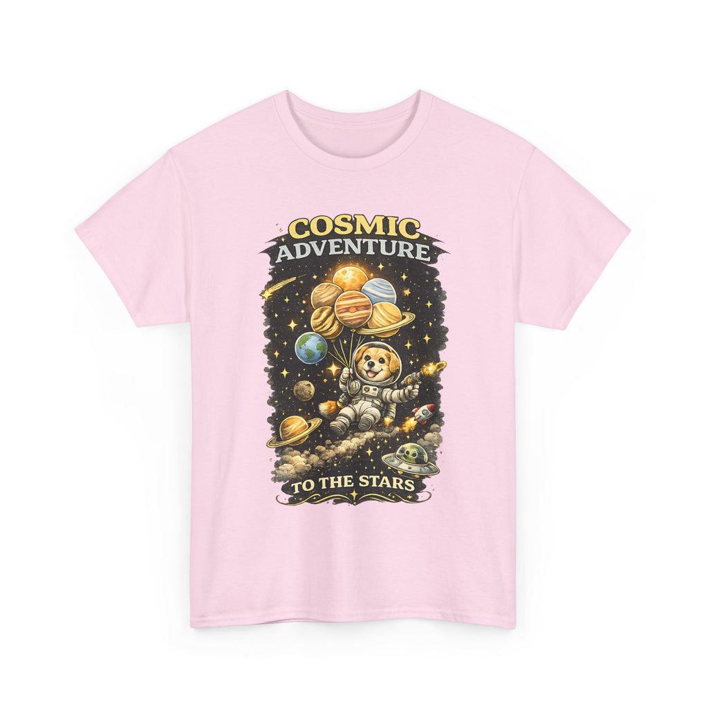Cosmic Adventure Space Dog Shirt  Cute Astronaut Dog T Shirt, Galaxy Planet Graphic Tee, Space Lover Gift