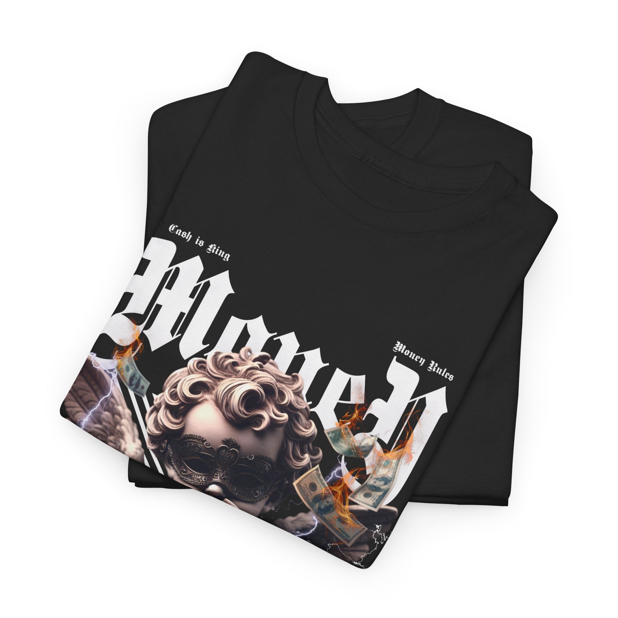 Money Is Everything Streetwear Shirt  Dark Angel Graphic T Shirt, Urban Money Aesthetic Tee, Street Style Gift