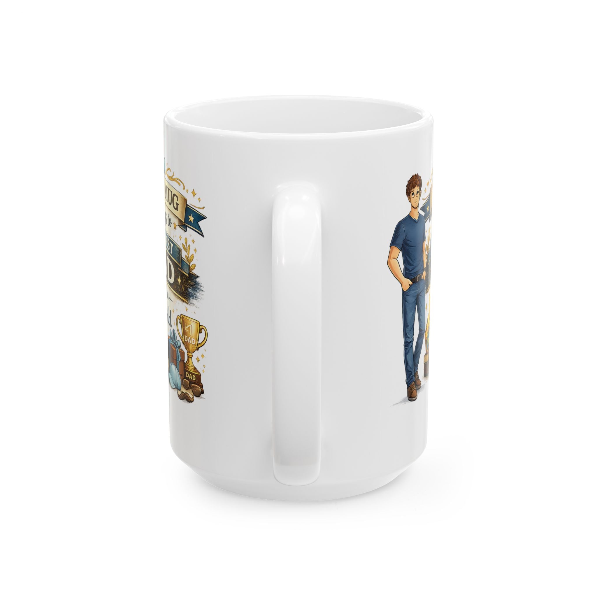 Best Dad Mug  This Mug Belongs To The Best Dad in The World, Fathers Day Gift, Dad Coffee Mug