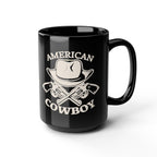 American Cowboy Mug Western Coffee Cup Patriotic Country Gift for Him